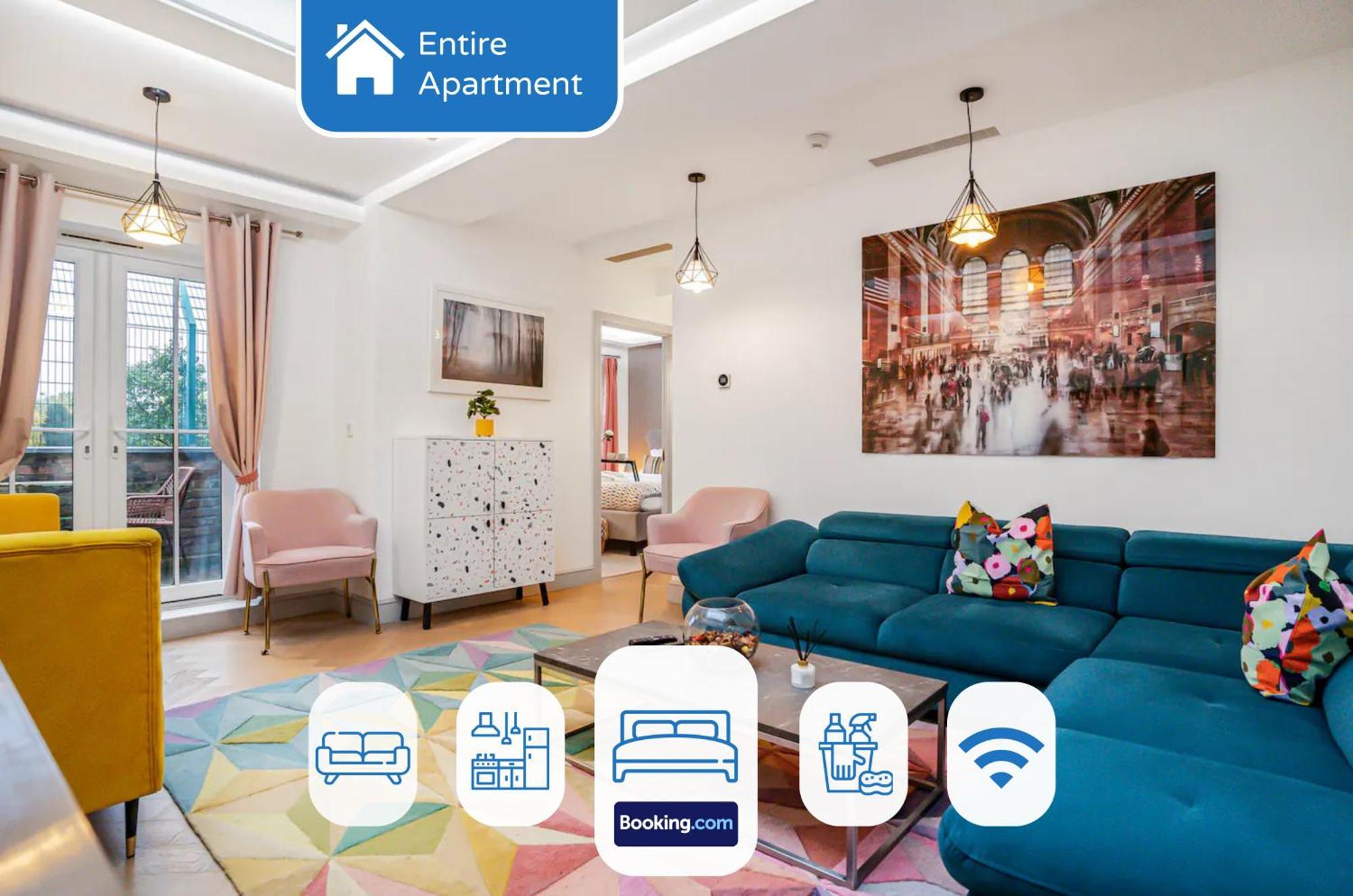 Stylish Modern Apartments By Livestay Short Lets & Serviced Accommodation London Nw6 Экстерьер фото